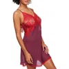 Adore Me Raquel Slip Lingerie In Dark Red