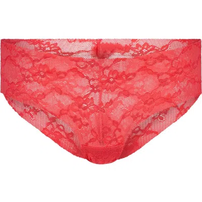 Adore Me Raya Hipster Panties In Dark Orange