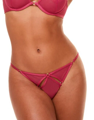 Adore Me Rayna Brazilian Panties In Dark Pink