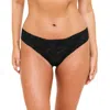 Adore Me Remi Thong Panties In Black