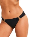 Shop Adore Me Rina Swimwear Bikini Bottom In Black