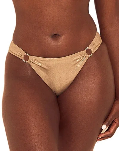 Adore Me Rina Swimwear Bikini Bottom In Brown