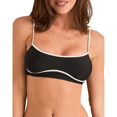 Adore Me River Swimwear Swimwear Top In Black