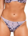 Adore Me Rochelle Bikini Panties In Floral Purple