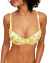 Adore Me Rochelle Push Up Demi Bra In Novelty White