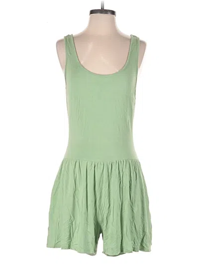 Pre-owned Adore Me Romper In Green