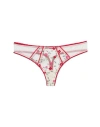 Adore Me Rosa Thong Panties In Floral Red
