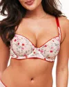 Adore Me Rosa Women's Unlined Balconette Bra In Multi