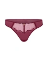 Adore Me Rosita Brazilian Panties In Dark Purple