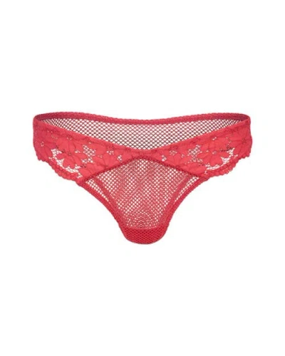 Adore Me Roxanne Tanga Panties In Dark Orange