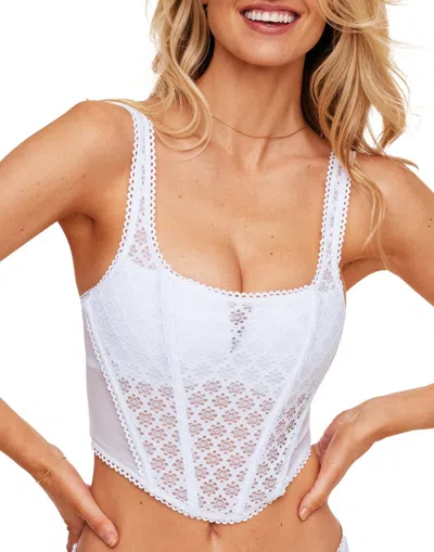 Adore Me Roxi Women's Contour Scoop Bustier In White