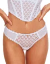 Adore Me Roxi Women's Thong Panty In White