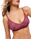 Adore Me Samanta Contour Bralette Bra In Dark Red