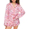 Adore Me Sammi Pajama Set In Novelty Pink