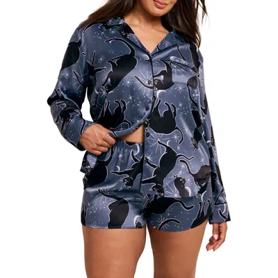 Adore Me Sammie Pajama Set In Blue