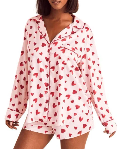 Adore Me Sammie Pajama Set In Multi