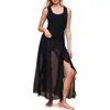 Adore Me Shawna Tank Top And Skirt Set In Black
