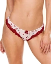 Adore Me Shea Cheeky Panties In Novelty White