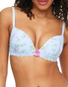 Adore Me Shea Push Up Plunge Bra In Multi