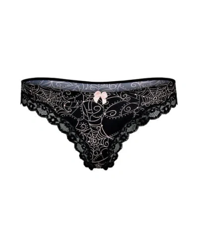 Adore Me Shea Thong Panties In Black