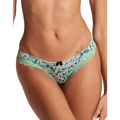 Adore Me Shea Thong Panties In Green