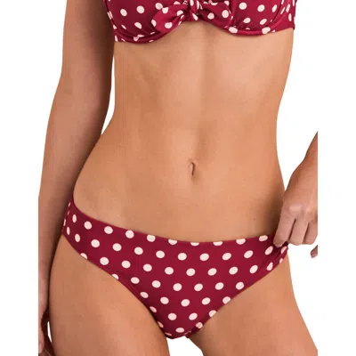 Adore Me Shelbie Swimwear Bikini Panty In Red