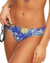 Adore Me Shelby Swimwear Bikini Panty In Floral Blue