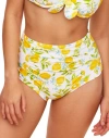 Adore Me Shelby Swimwear High-waist Bikini Bottom In Yellow
