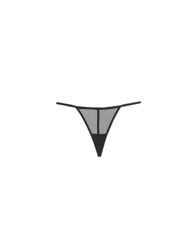 Adore Me Sherry Women's Plus-size G-string Panty In Black