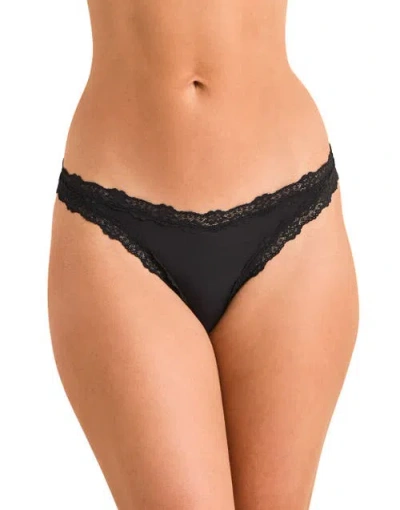 Adore Me Siena High Cut Panties In Black