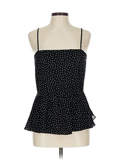 Pre-owned Adore Me Sleeveless Blouse In Black