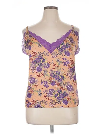 Pre-owned Adore Me Sleeveless Blouse In Purple