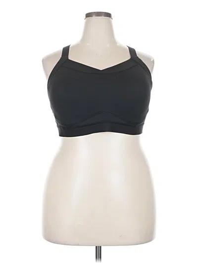 Pre-owned Adore Me Sleeveless Top Black Halter Neckline Tops