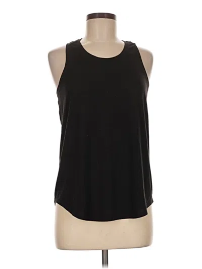 Pre-owned Adore Me Sleeveless Top Black Halter Neckline Tops