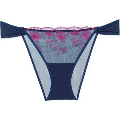 Adore Me Sofia Cheeky Panties In Dark Blue