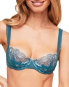 Adore Me Sofia Contour Demi Bra In Blue