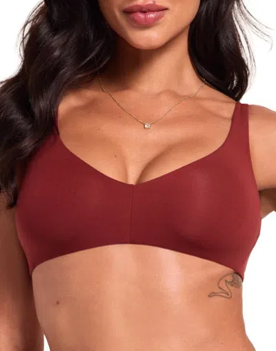 Adore Me Solene Unlined Bralette Bra In Red