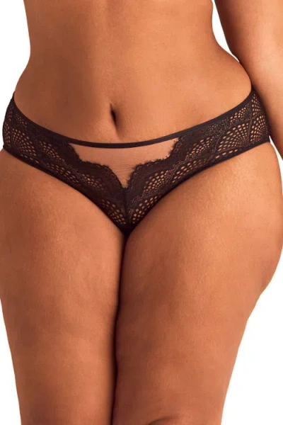 Adore Me Sonja Hipster Panties In Black