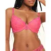 Adore Me Suki Push Up Plunge Bra In Dark Pink