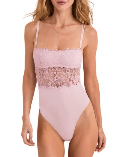 Adore Me Summer Bodysuit Lingerie In Pink