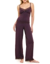 Adore Me Suzanna Pajama Cami And Pants Set In Purple