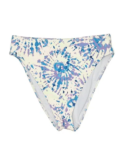 Pre-owned Adore Me Swimsuit Bottoms In Blue