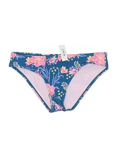 Pre-owned Adore Me Swimsuit Bottoms In Blue