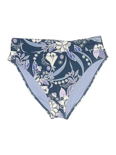 Pre-owned Adore Me Swimsuit Bottoms In Blue