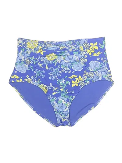 Pre-owned Adore Me Swimsuit Bottoms In Blue