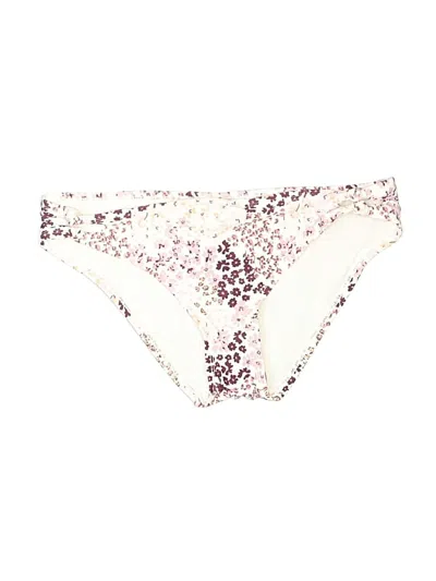 Pre-owned Adore Me Swimsuit Bottoms In Ivory