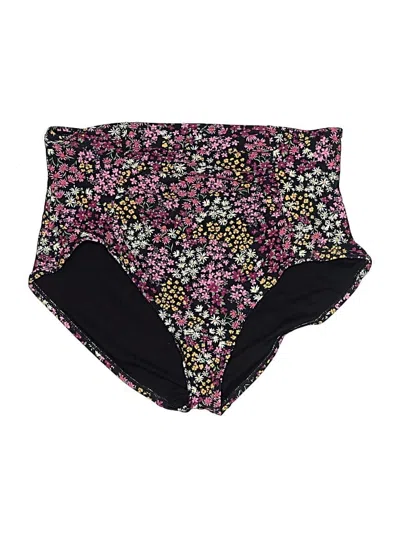 Pre-owned Adore Me Swimsuit Bottoms In Purple