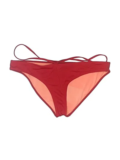 Pre-owned Adore Me Swimsuit Bottoms In Red