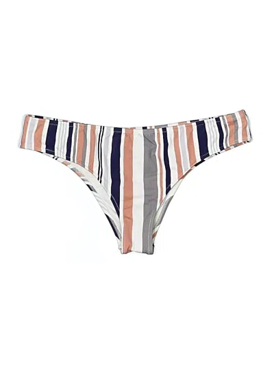 Pre-owned Adore Me Swimsuit Bottoms In White