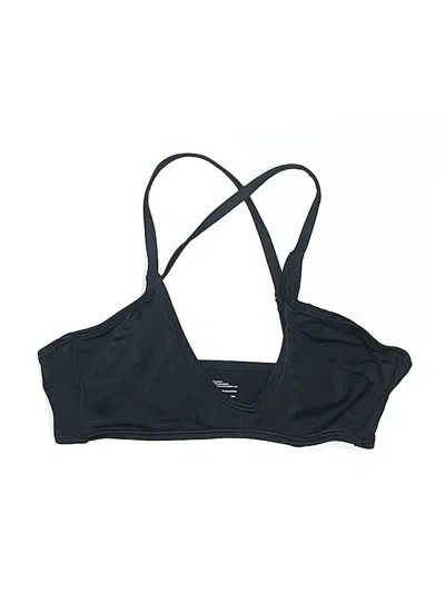 Pre-owned Adore Me Swimsuit Top Black Swimwear